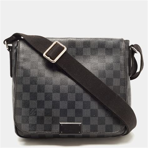 louis vuitton pm distict with 2 zippers|District PM Small Men's Messenger Bag .